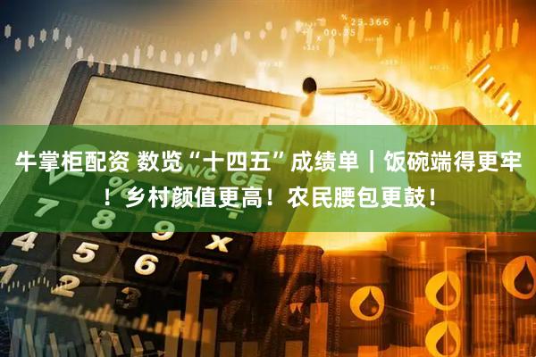 牛掌柜配资 数览“十四五”成绩单｜饭碗端得更牢！乡村颜值更高！农民腰包更鼓！